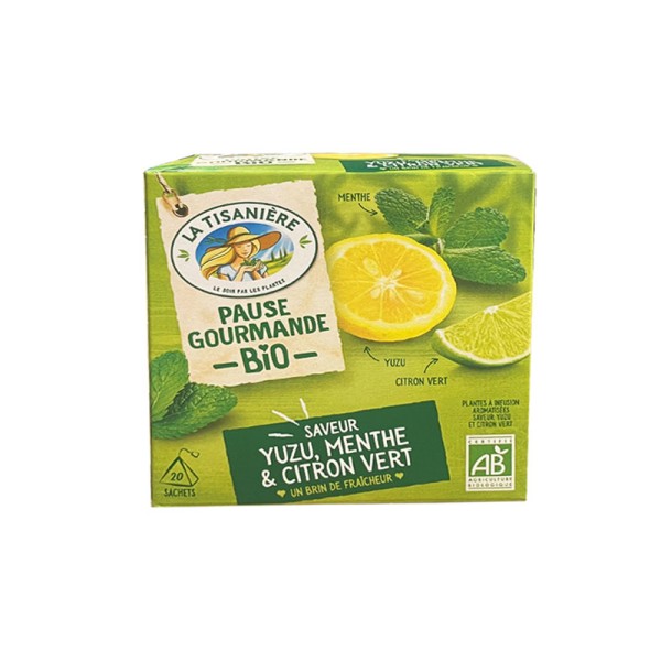 LA TISANIERE YUZU MINT AND GREEN LEMON
