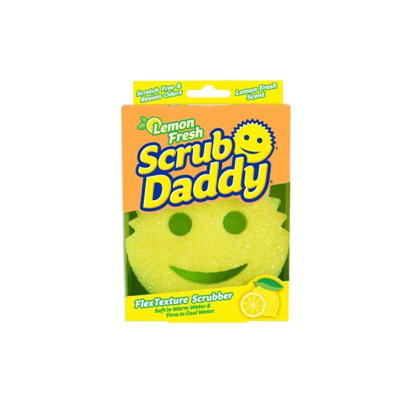 SCRUB DADDY LEMON FLEXTEXTURE SCRUBBER