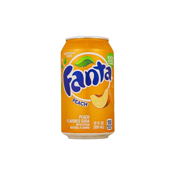 FANTA PEACH SODA CAN