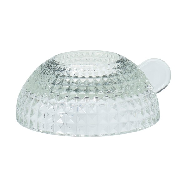  CANDLE HOLDER GLASS TRANSPARENT SET