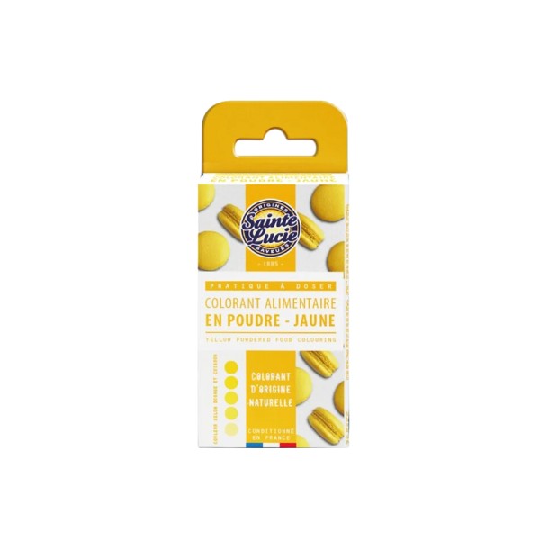STE LUCIE COLORANT ALIMENTAIRE EN POUDRE JAUNE