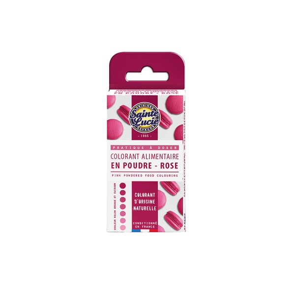 STE LUCIE COLORANT ALIMENTAIRE EN POUDRE ROSE
