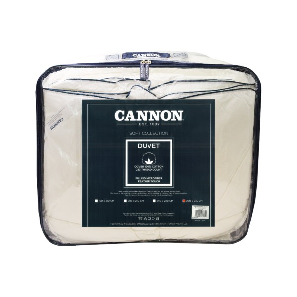 CANNON SPH.SP COMFORTER KING PLAIN MICROFIBER (300GSM)