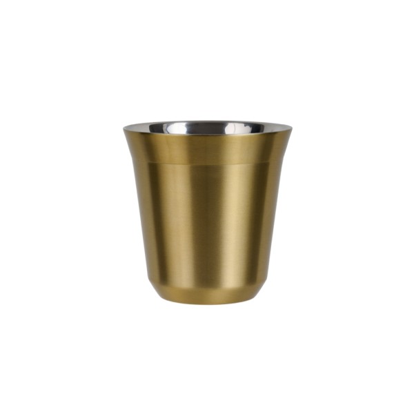 HARD GOODS DOUBLE WALL STAINLESS STEEL ESPRESSO GOLD