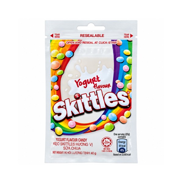 SKITTLES FRUITS CANDY YOGURT
