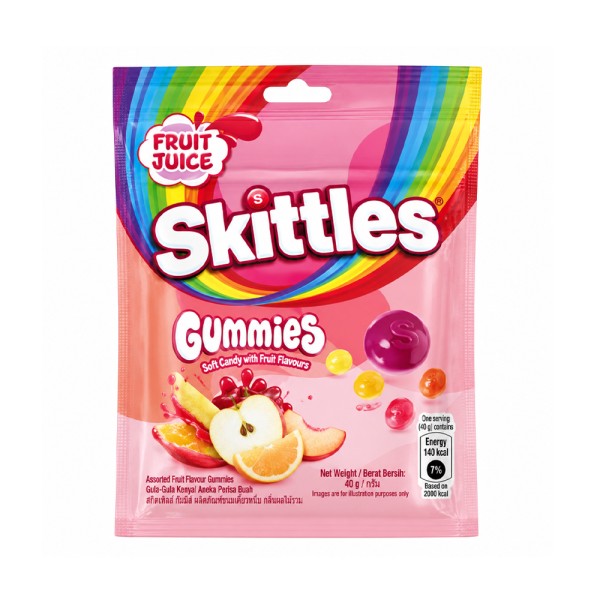 SKITTLES WRIGLEY GUMMY YOGURT