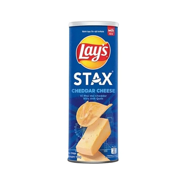 LAYS STAX CHEESE POTATO CHIPS