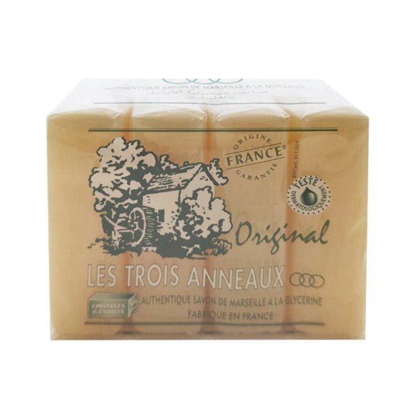 LES TROIS ANNEAUX SAVON DE MARSEILLE ORIGINAL