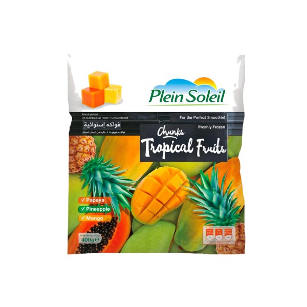 PLEIN SOLEIL FROZEN TROPICAL FRUITS CHUNKS
