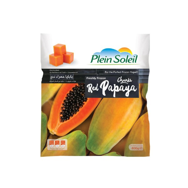 PLEIN SOLEIL ROZEN RED PAPAYA CHUNKS