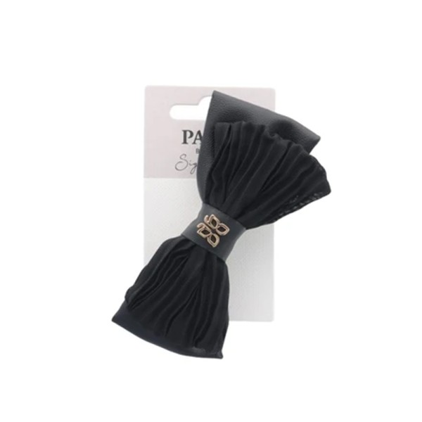 PARSA BARETTE BOW BLACK