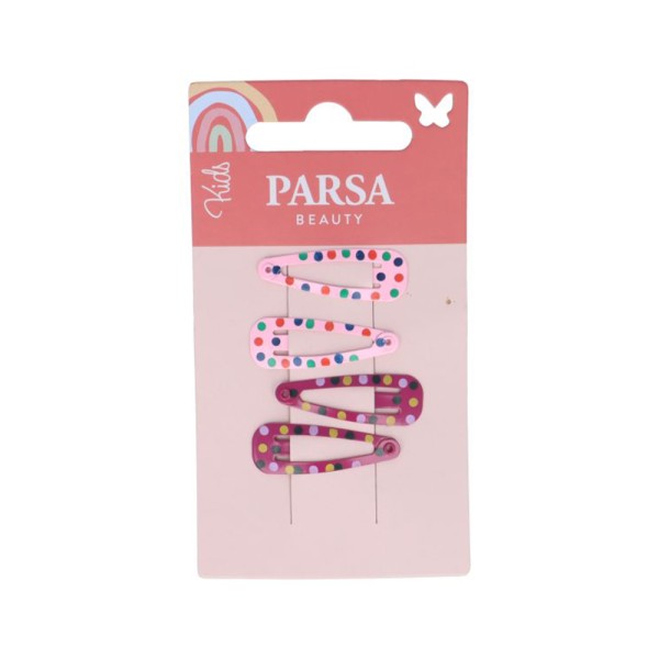 PARSA KIDS HAIRCLIPS MULTICOLORED DOTS