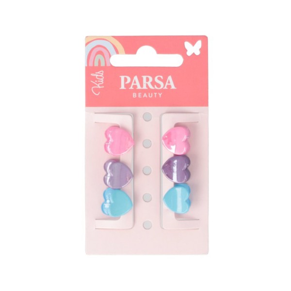 PARSA KIDS HAIRCLIP HEART SHAPE