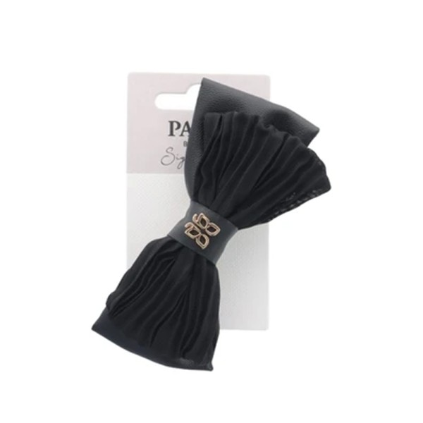 PARSA BARETTE BOW BLACK