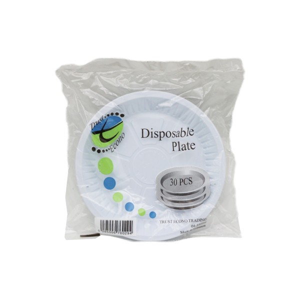 TRUST ECONO DEEP DISPOSABLE PLATE 22CM
