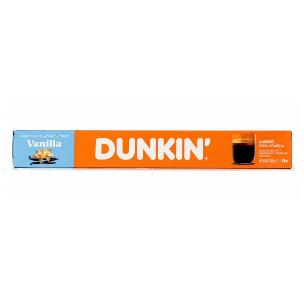DUNKIN. NESPRESSO VANILLA CAPS