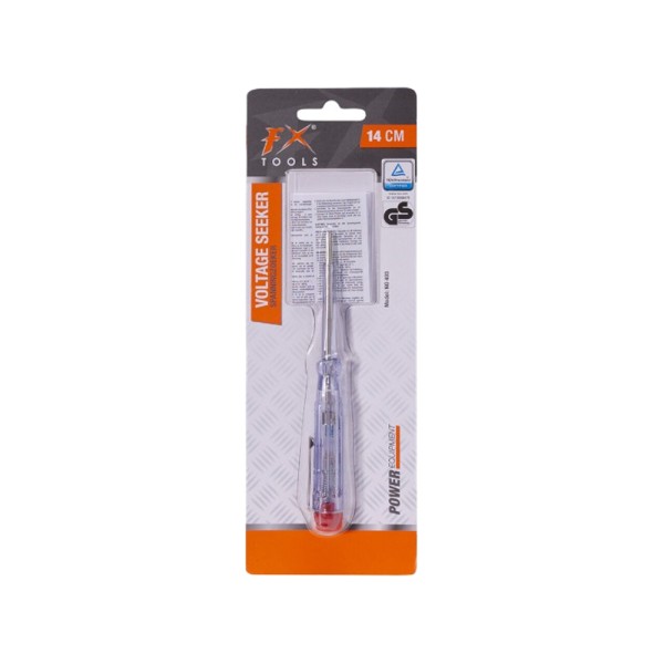 FX TOOLS TEST SCREWDRIVER PACKED ON PET SANDWICH BLISTER WI