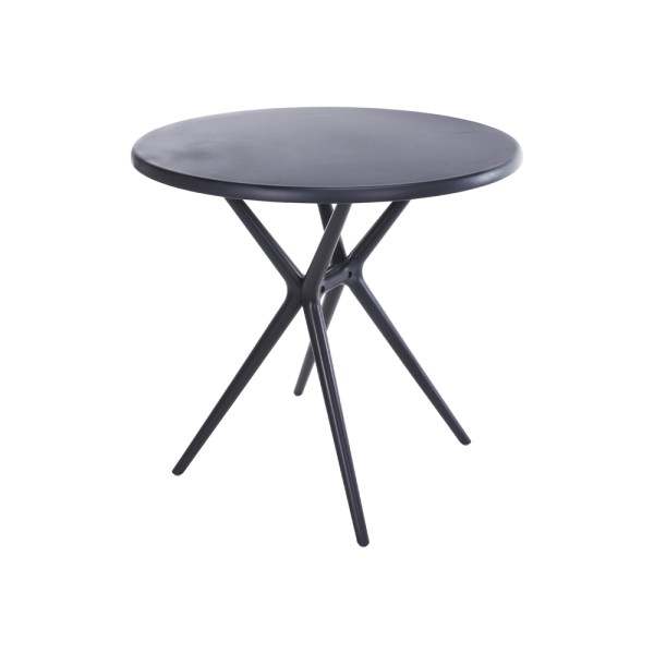 EH TABLE PS MATERIAL DIA78XH75CM DARK GREY