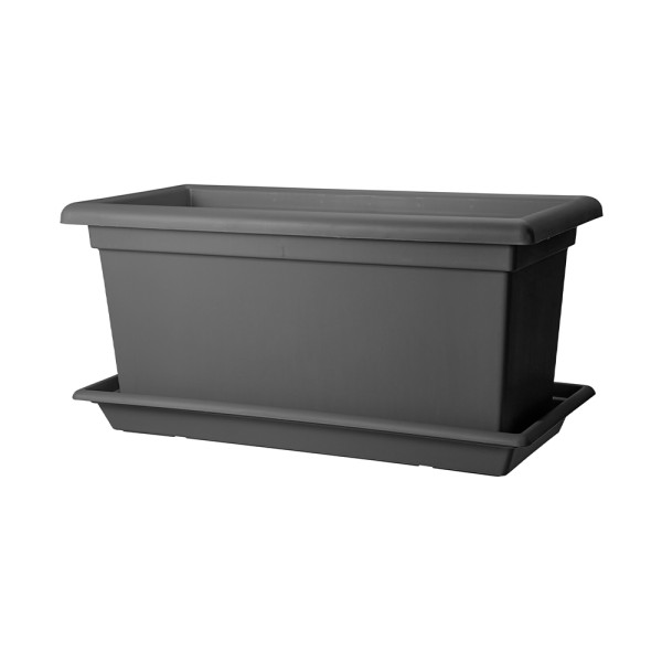 EH FLOWERPOT 80X38X37CM WITH SAUCER