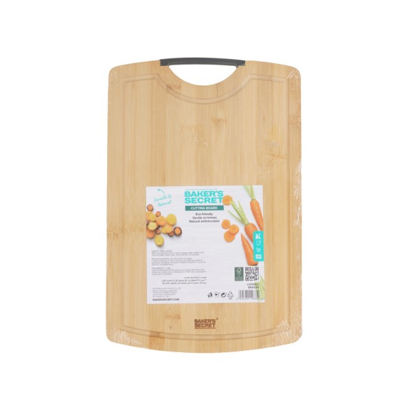 BAKER'S SECRET BAMBOO CUTTING BOARD