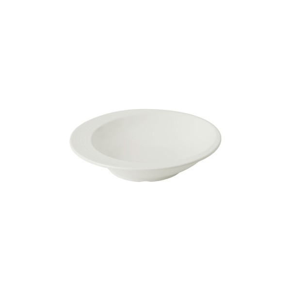 HOOVER MELAMINE JEWEL SOUP BOWL WHITE