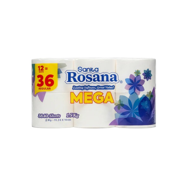 ROSANA TOILET ROLL 12x320S
