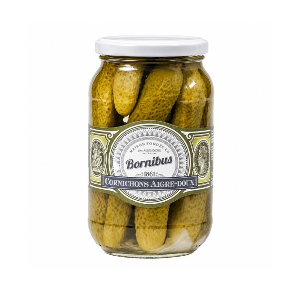 BORNIBUS CORNICHONS AIGRES-DOUX 