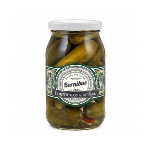BORNIBUS CORNICHONS AU SEL 