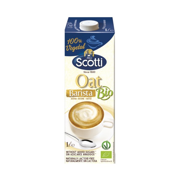 SCOTTI ORGANIC BARISTA OAT MILK  SUGAR FREE  