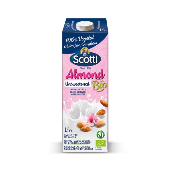 SCOTTI ORGANIC ALMOND MILK SUGAR FREE