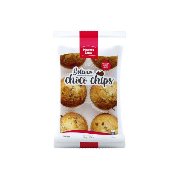 MONTE LARA BOLENAS CHOCO CHIPS CUPCAKES