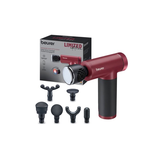 BEURER MASSAGE GUN HOT&COLD+STORAGE CASE 9 INTENSITY LEVL