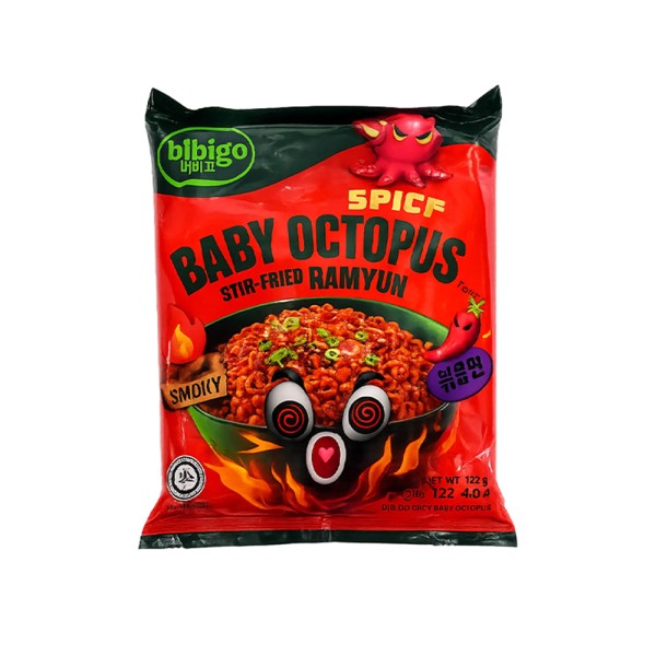 BIBIGO RAMYUN SPICY BABY OCTOPUS
