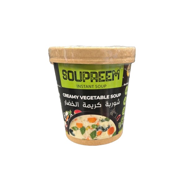 SOUPREEM CREAMY VEGETABLE SOUP 