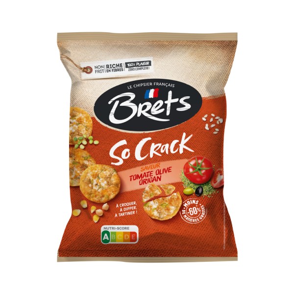 BRETS SO CRACK TOMATE OLIVE ET ORIGAN
