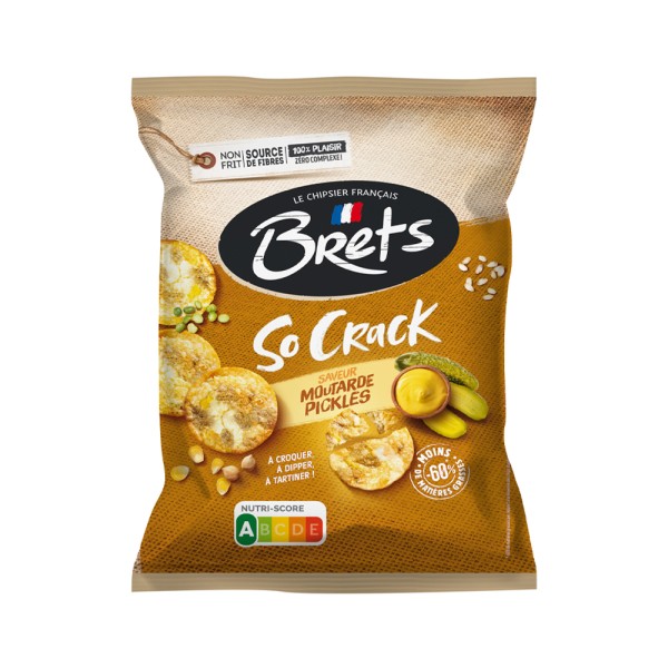 BRETS SO CRACK MOUTARDE PICKLES