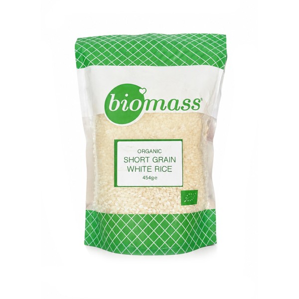 BIOMASS ORGANIC SHORT GRAIN WHITE RICE 