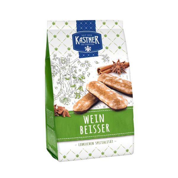 KASTNER WEINBEISSER GINGER BREAD WITH DARK CHOCOLATE BAG