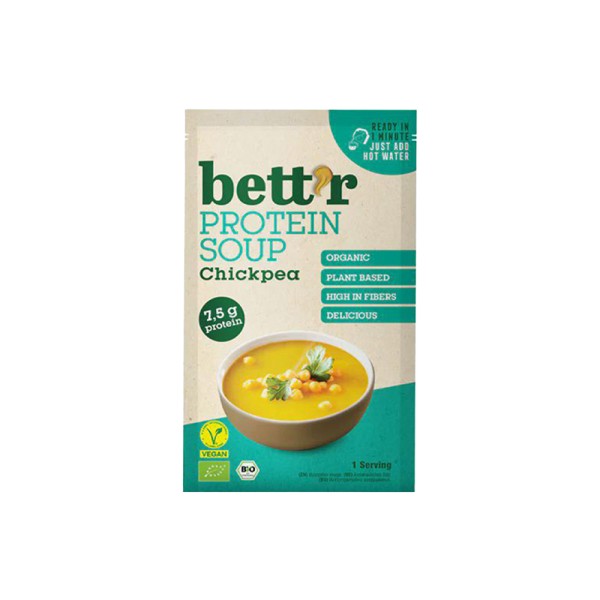 BETTR HIGH-PROTEIN INSTANT CHICKPEA SOUP