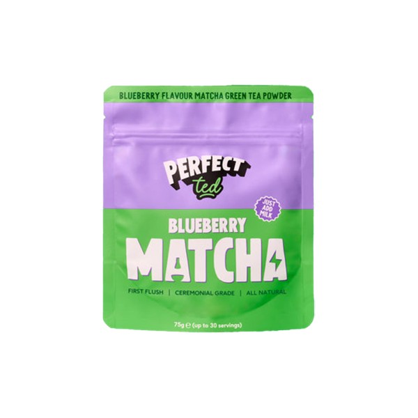 PERFECT TED BLUEBERRY MATCHA POWDER 