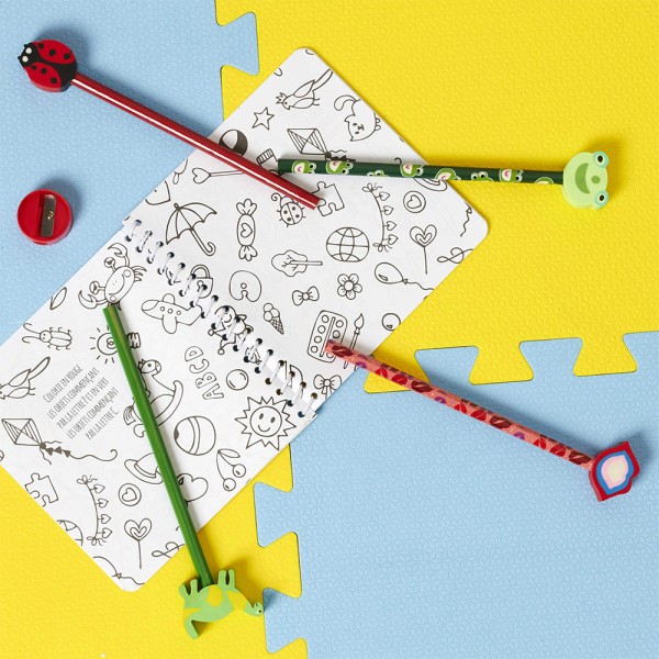  ACTIVITY BOOK PENCILS X20 ERASER X20