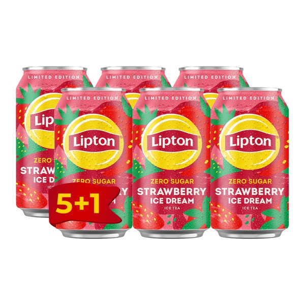 LIPTON ICE TEA STRAWBERRY ICE DREAM SF 5+1 FR