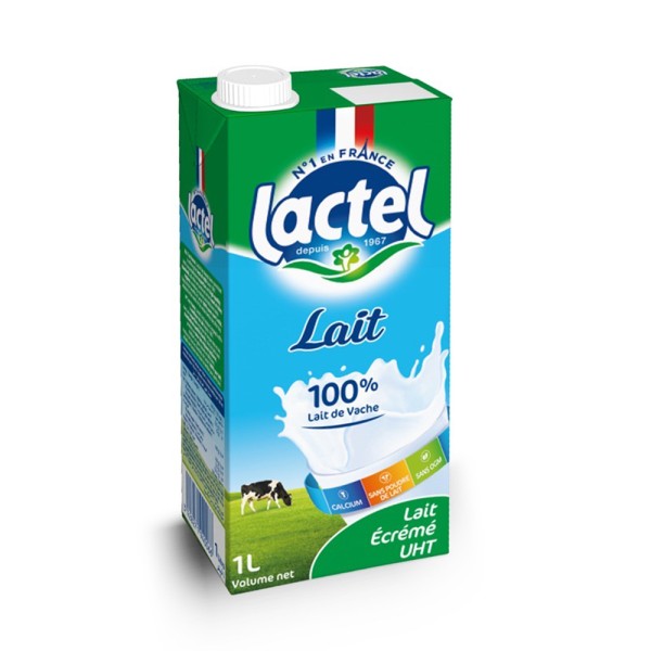 LACTEL UHT SEMI SKIM MILK 
