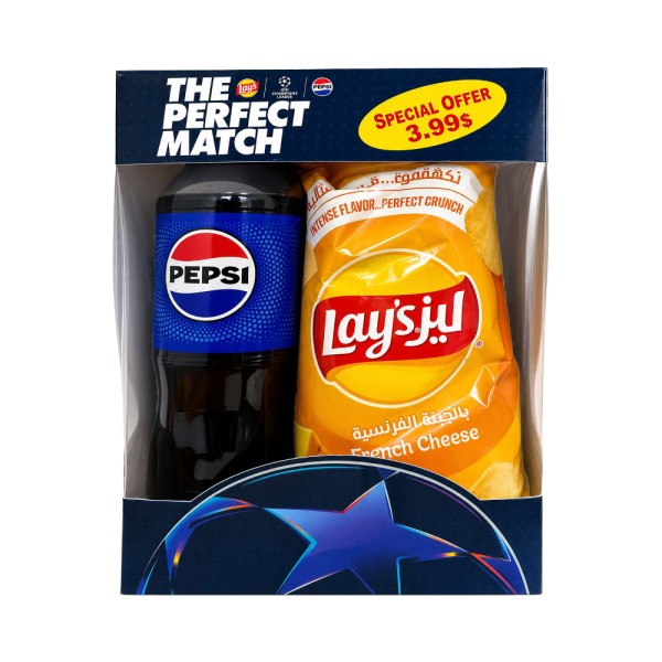 LAYS 1LAYS 155G+1 PEPSI 1.25L BUNDLE 