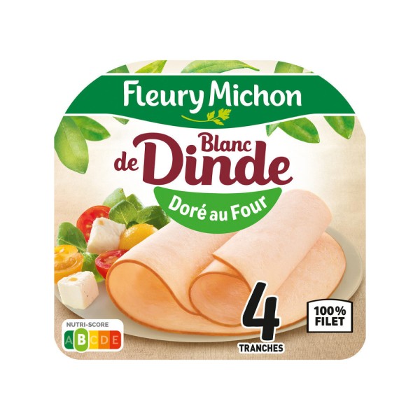 FLEURY MICHON TURKEY BLANC DE DINDE DORE AU FOUR 4T