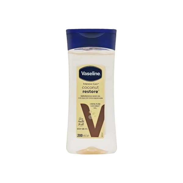 VASELINE BODY OIL COCONUT RESTORE