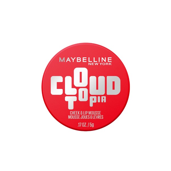 MAYBELLINE CLOUDTOPIA 03 DIVINE CRIMSON LIP AND CHEEK TINT