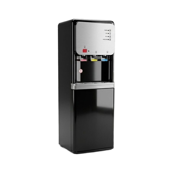  WATER DISPENSER HIDDEN BOTTLE 3 FAUCET BLACK