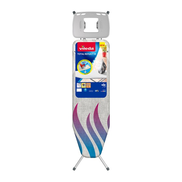 VILEDA LC IRONING BOARD TOTAL REFLECT PLUS GREY (L)