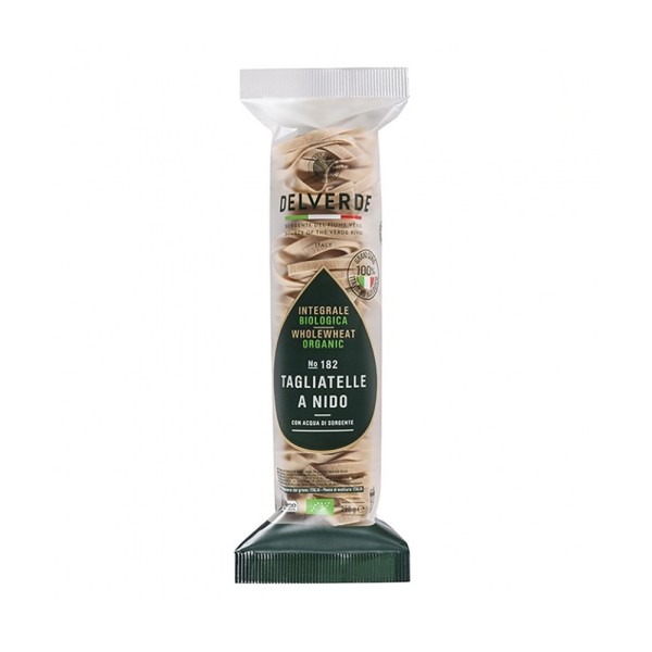 DELVERDE TAGLIATLLE A NIDO WHOLE WHEAT